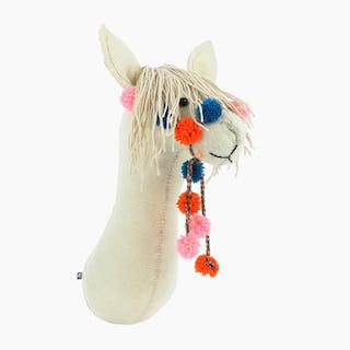 Llama With Bridle