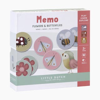 Memo Flowers & Butterflies