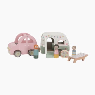 Toy Car with Caravan