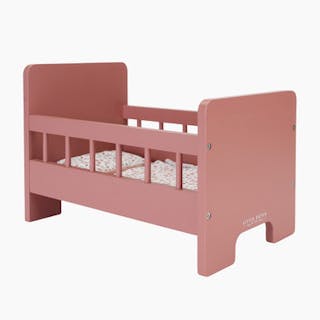 Wooden Doll Bed